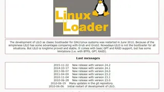 LILO Boot Loader screenshot