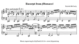 LilyPond screenshot
