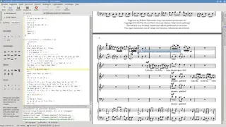 LilyPond screenshot