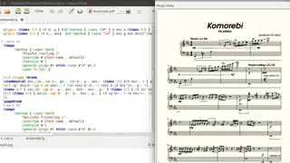 LilyPond screenshot