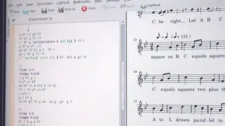 LilyPond screenshot