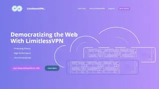 LimitlessVPN screenshot