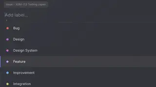 Linear screenshot