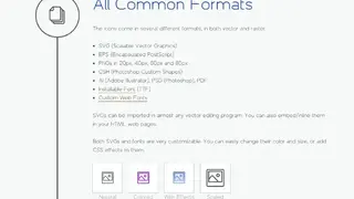 Linearicons screenshot