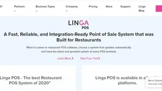 Linga POS screenshot