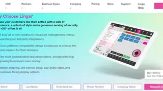 Linga POS screenshot