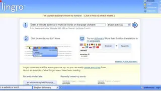 Lingro screenshot