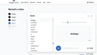 Lingua Libre screenshot