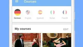LinguaTV Language Learning screenshot