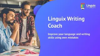 Linguix Writing Coach screenshot