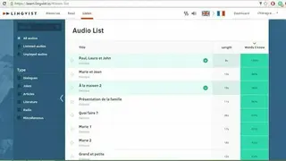 Lingvist screenshot
