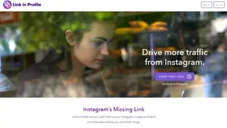 Link in Profile screenshot