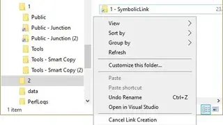 Link Shell Extension screenshot