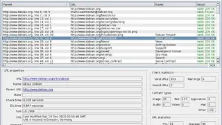 LinkChecker screenshot