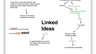 Linked Ideas screenshot