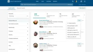 LinkedIn Sales Navigator screenshot