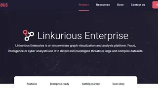 Linkurious screenshot