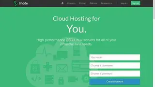 Linode screenshot