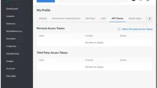 Linode screenshot