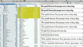 Linotype FontExplorer X Pro screenshot