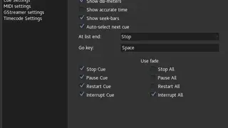 Linux Show Player screenshot