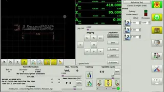 LinuxCNC screenshot