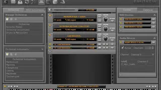 LinuxSampler screenshot