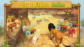 Lion Family Sim Online screenshot
