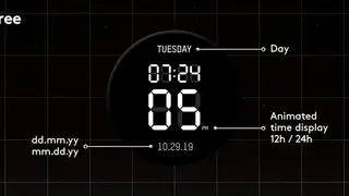 Liquid Premium Watch Face screenshot