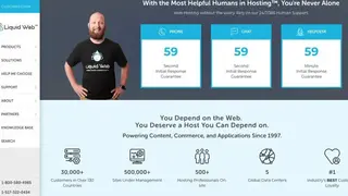 Liquidweb Colocation screenshot