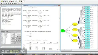 Lisrel screenshot