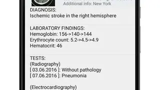 List of my patients screenshot