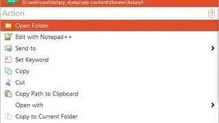 Listary screenshot
