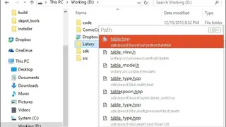 Listary screenshot