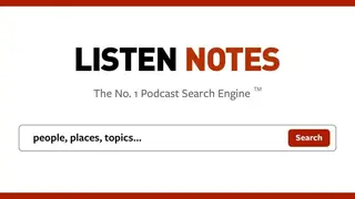 Listen Notes screenshot