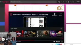 ListenOnRepeat screenshot