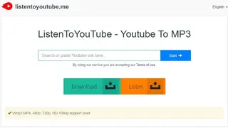 ListenToYoutube.Online screenshot