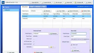 Lita SQLite Manager screenshot
