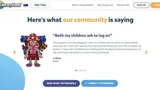 LiteracyPlanet screenshot