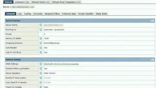 LiteSpeed Web Server screenshot