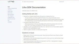 Litho screenshot