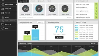 Litmos Healthcare LMS screenshot
