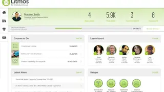 Litmos Healthcare LMS screenshot