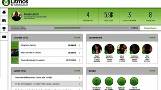 Litmos LMS screenshot
