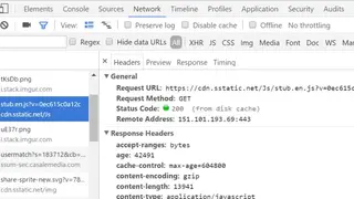 Live HTTP Headers (Chrome) screenshot