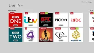 Live TV for Windows 10 screenshot