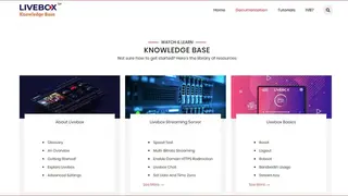 Livebox screenshot