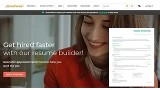 LiveCareer screenshot
