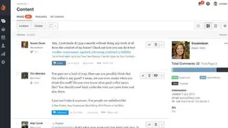 Livefyre screenshot