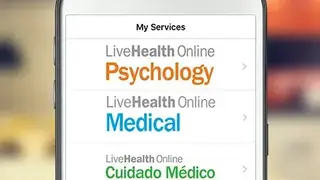 LiveHealth Online Mobile screenshot